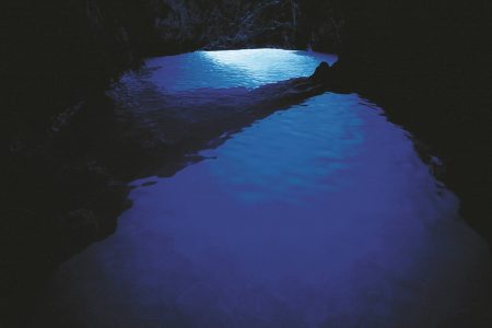 Blue Cave on island Biševo