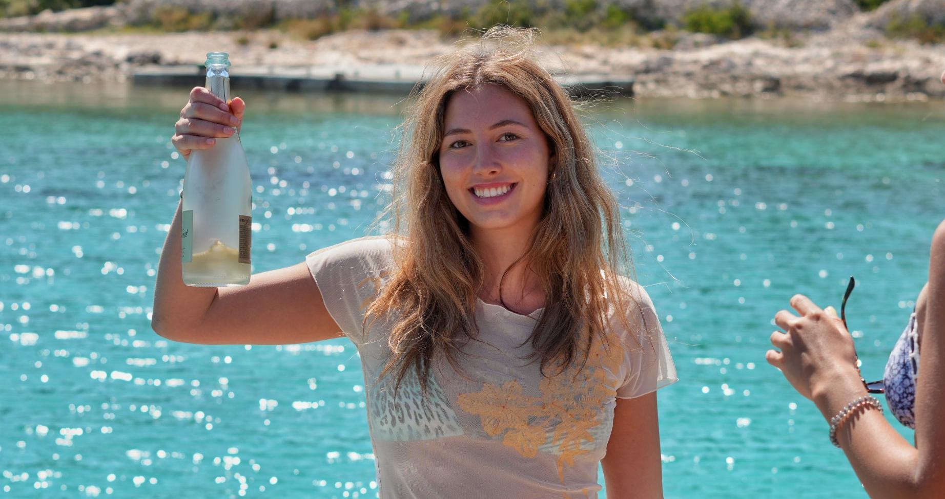 private boat tours Croatia relaxed day at sea